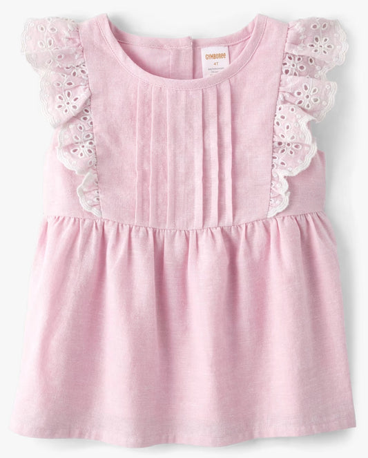 Camisa rosada niña Gymboree 305185