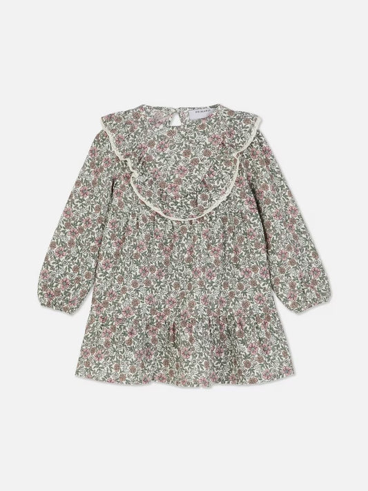 Vestido floreado rosado niña Primark