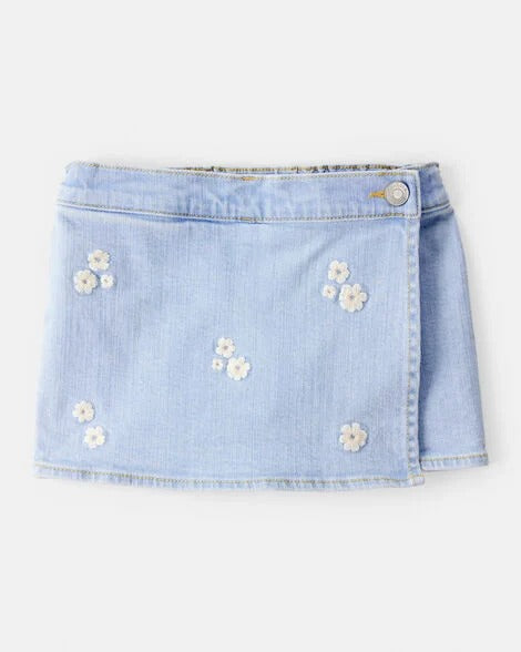 Falda azul jeans niña Oshkosh 2T540210