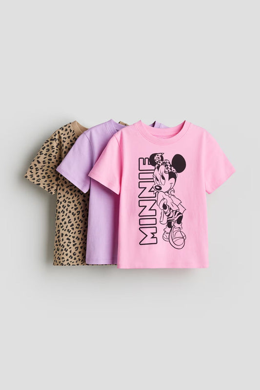 Set 3 camisas niña Minnie niña H&M 0937175