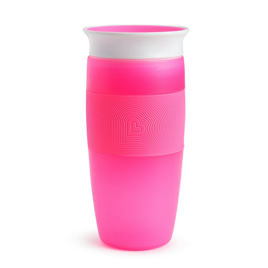 Vaso mágico antiderrame rosado 14oz niña Munchkin
