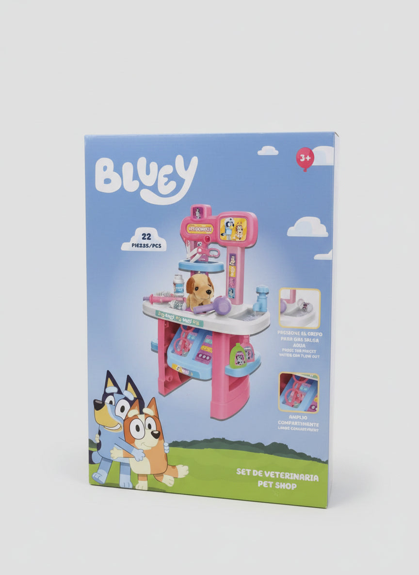 Set veterinario Bluey niño niña juguete DT-BLU-RP32 990790