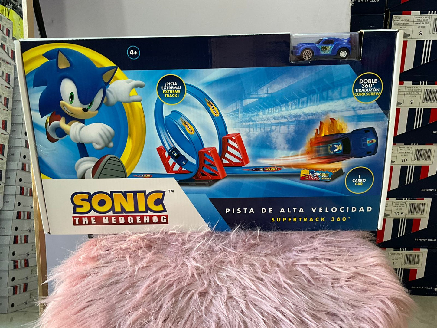 Juguete pista carro sonic niño ST-SN-RT1