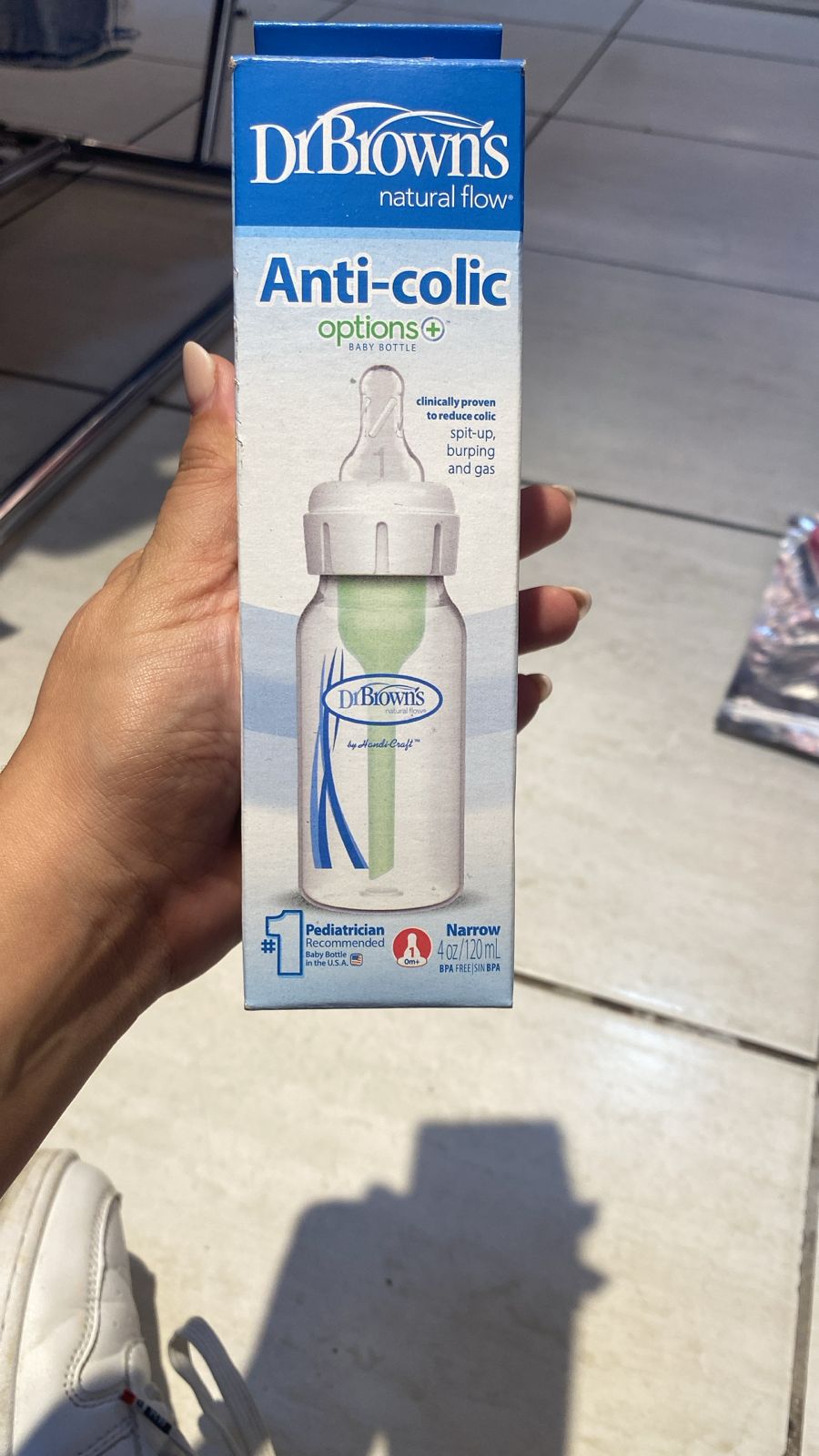 Pepe verde Dr Brown bebe niño niña 4 oz