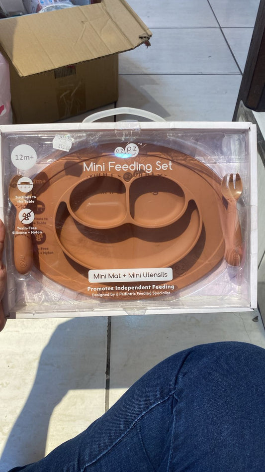 Set plato de comer bebe niño niña