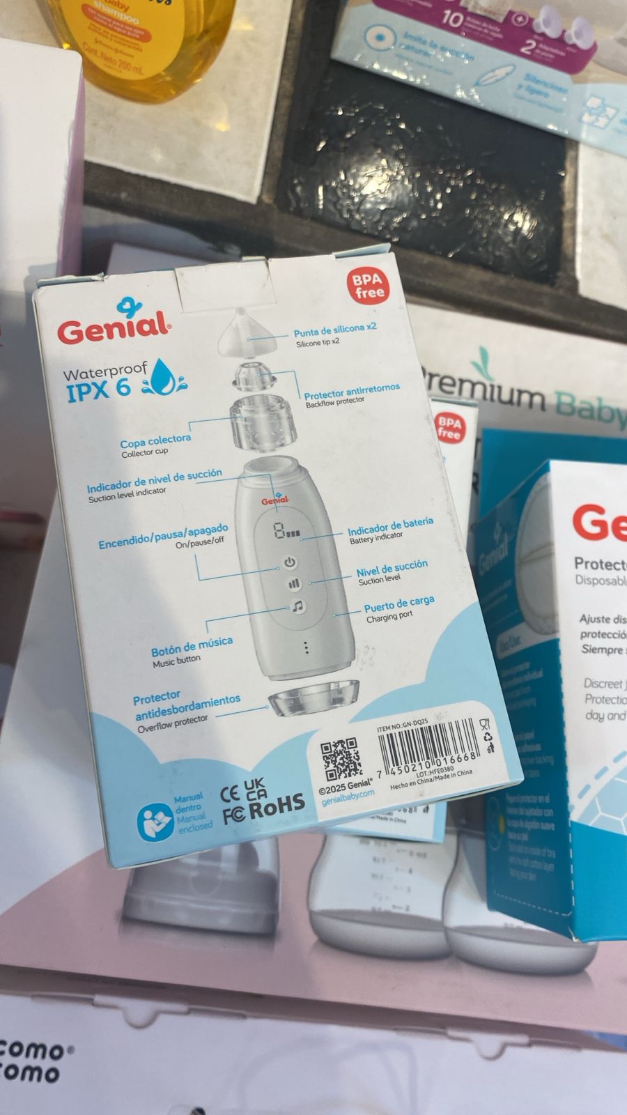 Aspirador nasal Genial 7450210016668 bebe niño niña