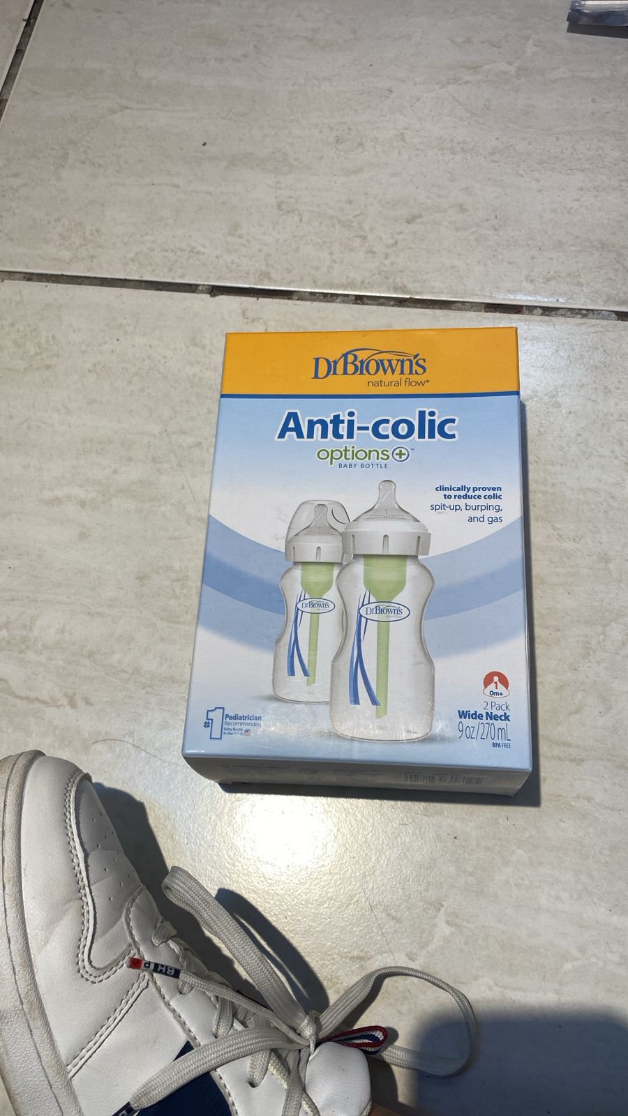 Set pack 2 pepes verdes Dr Brown bebe niño niña 9 oz