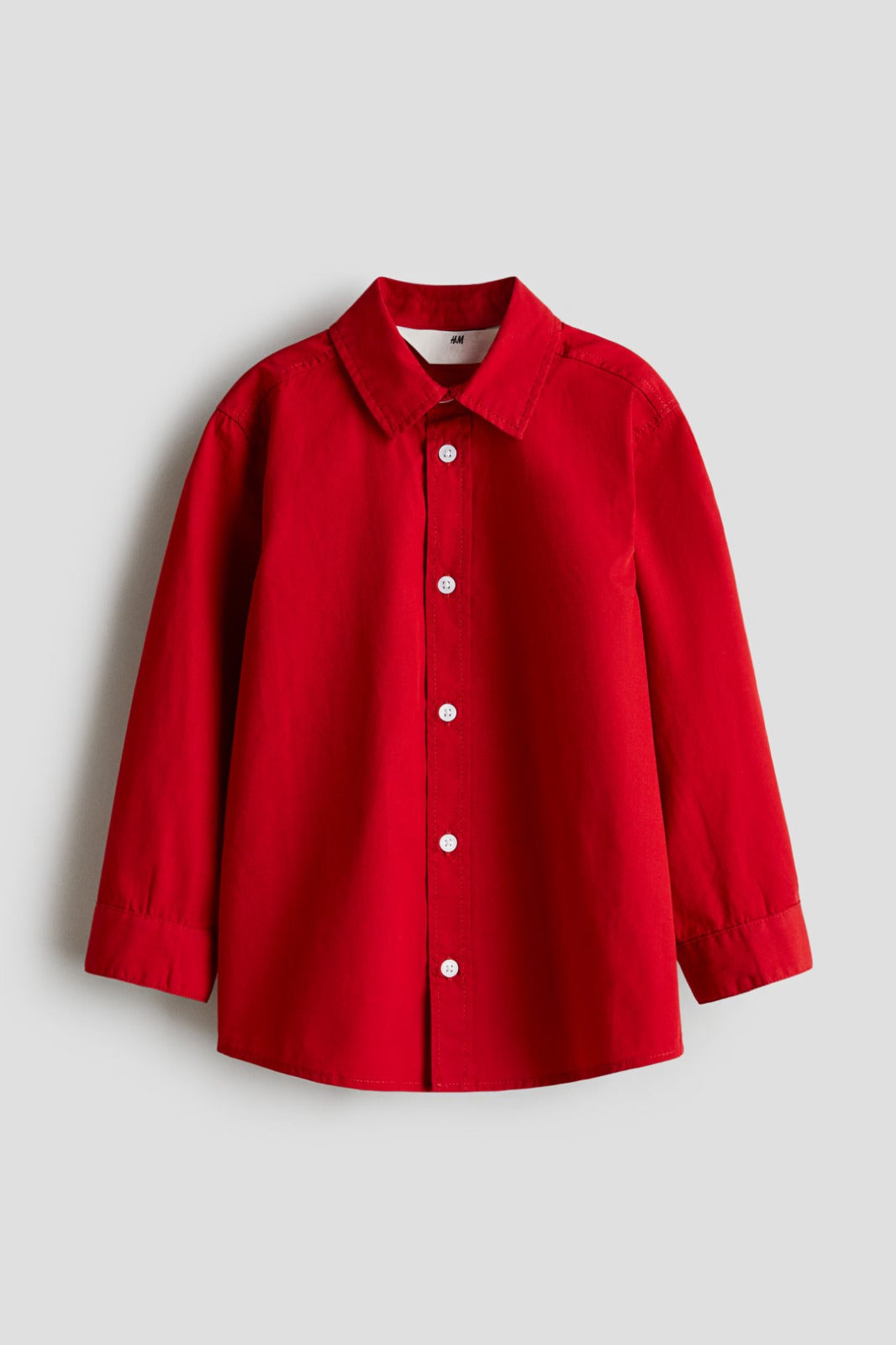 Camisa roja niño formal H&M 1289801006