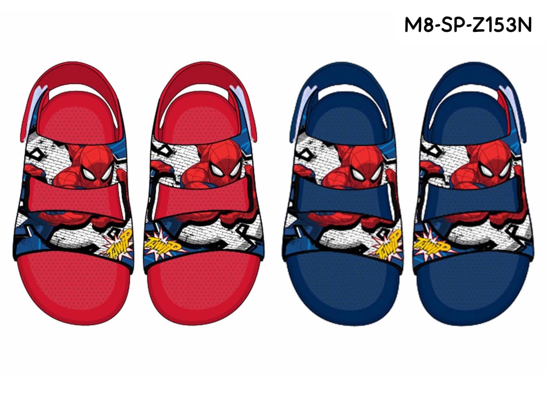 Sandalias crocs rojas niño Spiderman M8-SP-Z153N 390345