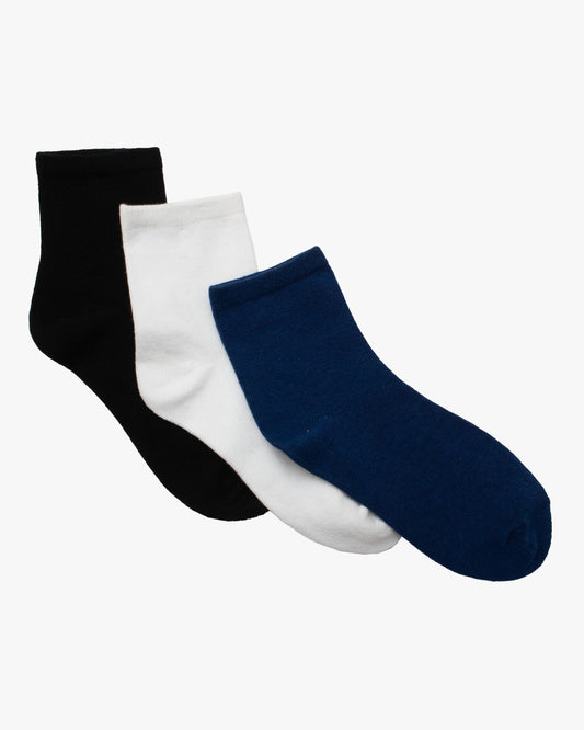 Set paquete 3 Calcetines azul blanco negro niño niña St Jacks 3700011101 promo 3x1000