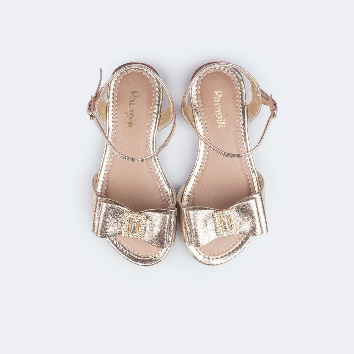 Sandalias doradas bebe niña PAMPILI 409.362.000