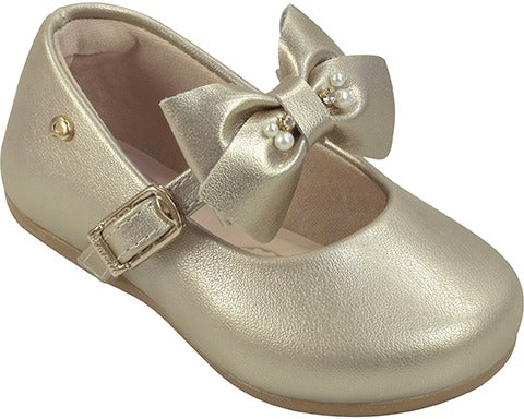 Zapatos zapatillas dorados bebe niña PAMPILI 4.01057.000