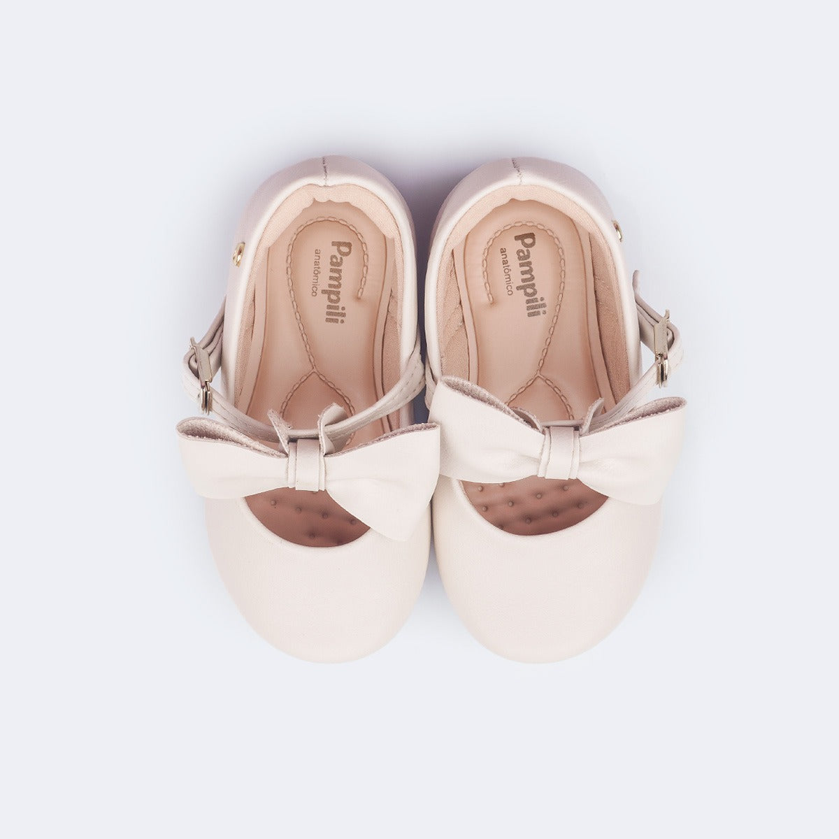 Zapatos zapatillas nude bebe niña PAMPILI 4.01039.000