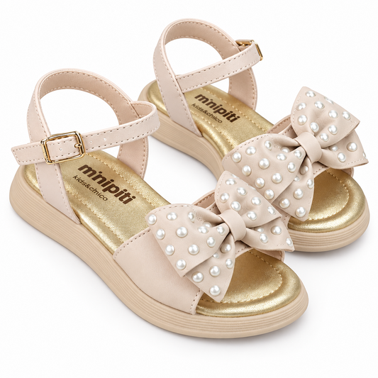 Sandalias doradas nude bebe y niña PAMPILI 702.063.000