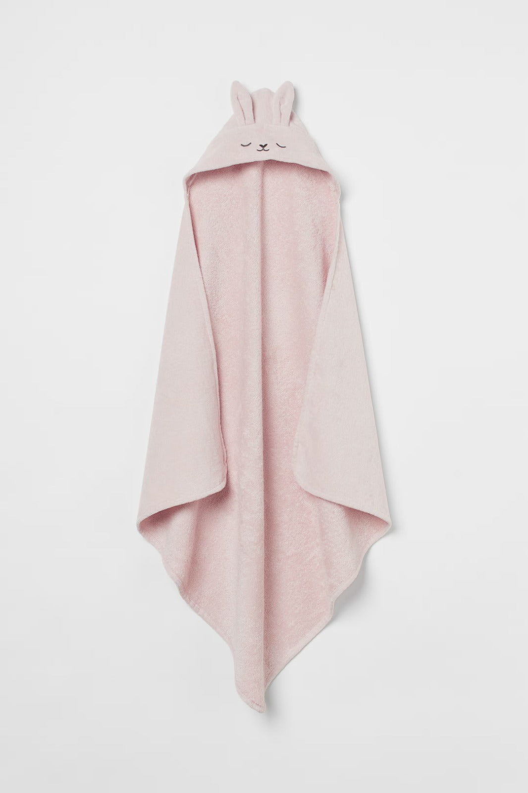Toalla bata baño bebe niña rosado H&M 0946625004