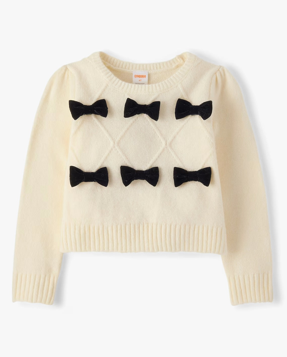 Camisa sueter blanco chongos negros Gymboree 3056609003
