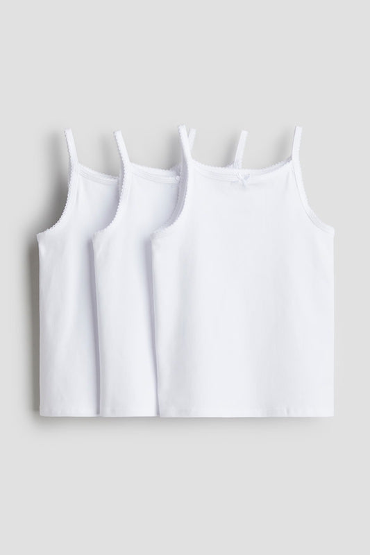 Set 3 camisas blancas centro H&M 0464695004