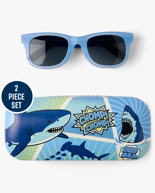 Lentes con estuche tiburon azul Childrens Place 3059278