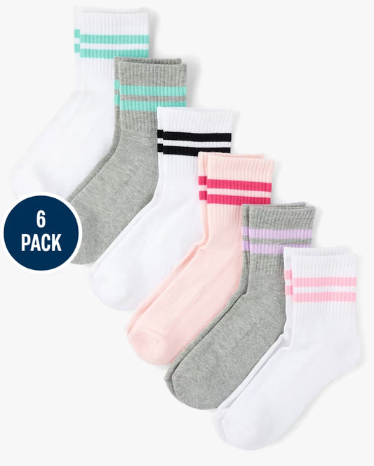 Set 6 calcetines multicolor niña Childrens Place 3055328