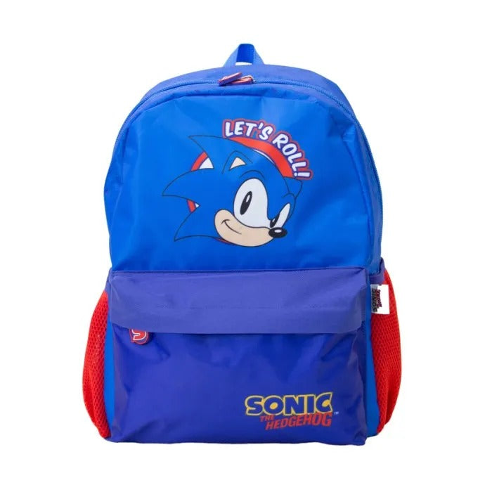 Mochila azul Sonic niño M49-220467