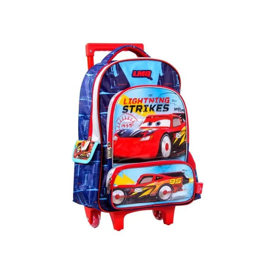 Mochila con ruedas niño 16 pulg Cars 091-220104