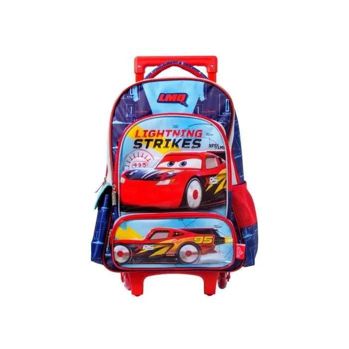 Mochila con ruedas niño 16 pulg Cars 091-220104