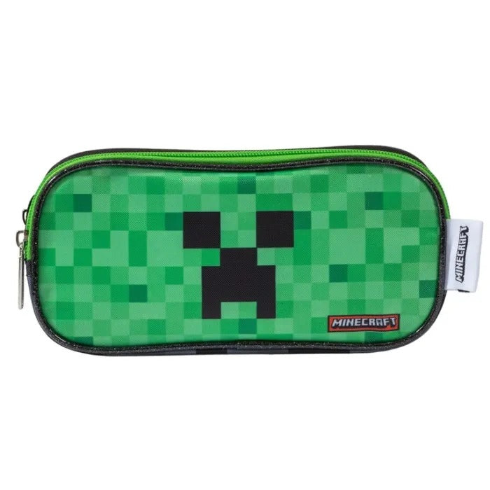 Cartuchera verde minecraft niño M36-220232