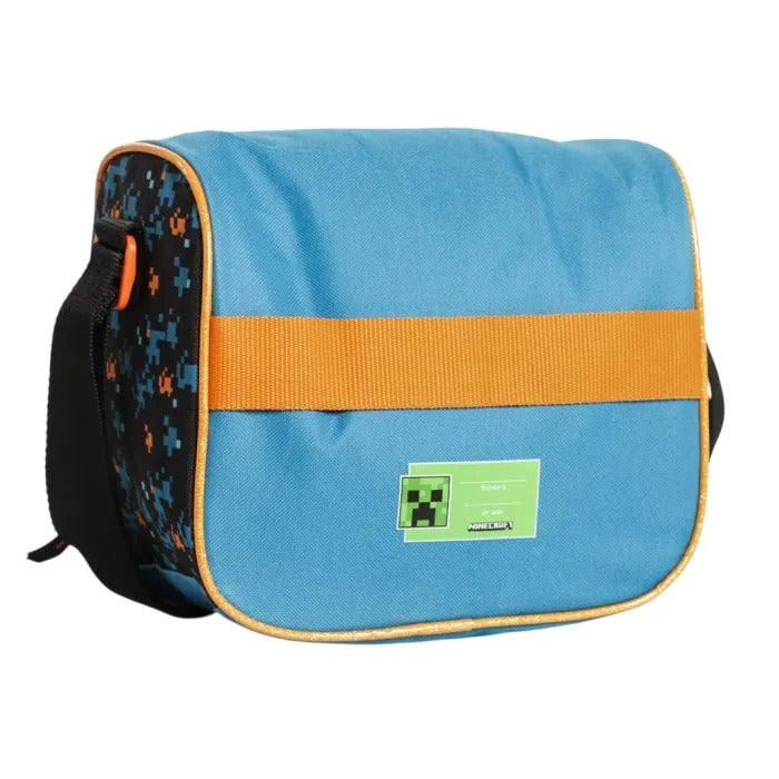 Lonchera azul niño Minecraft M35-220417