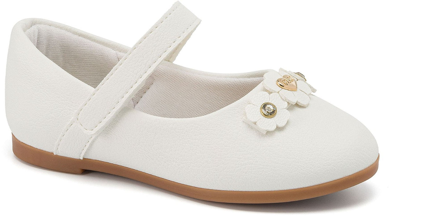 Zapatillas blancas bebe niña KLIN 152223000-000001