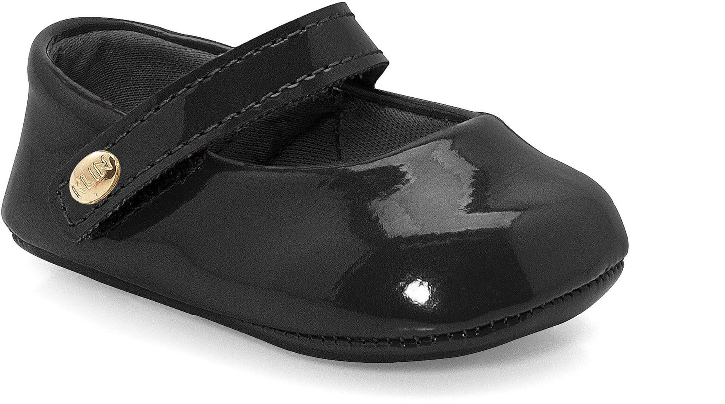 Zapatillas negras bebe niña KLIN 362002000-000002
