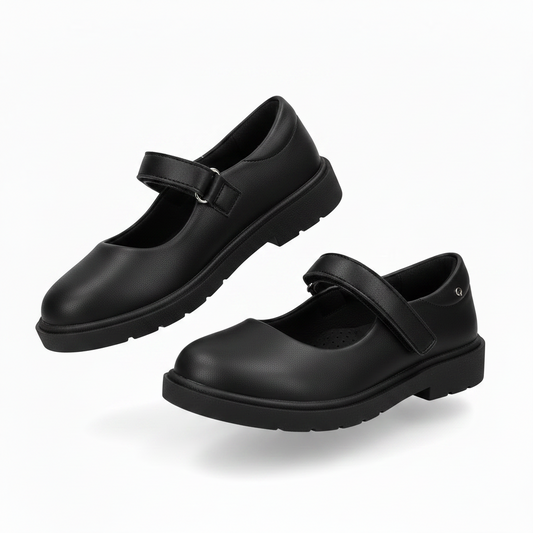 Zapatos negros escolares niña PAMPILI 480.002.000