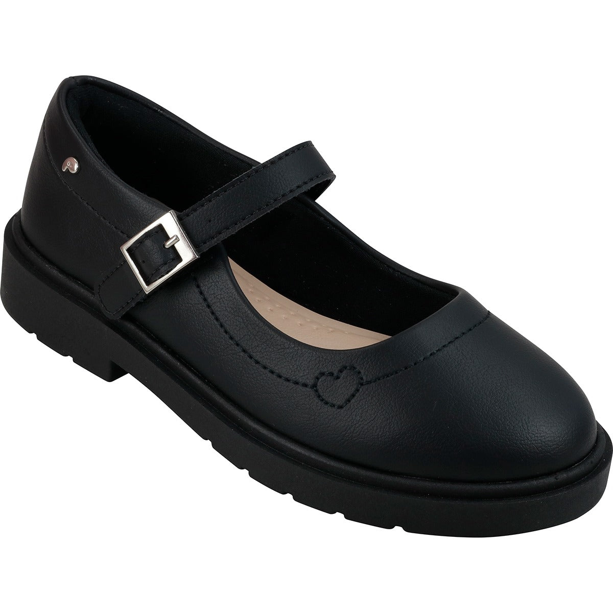 Zapatos negros escolares niña PAMPILI 480.018.002