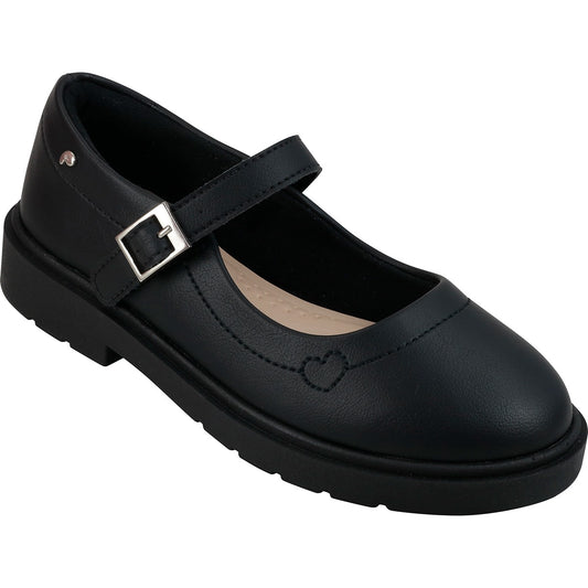 Zapatos negros escolares niña PAMPILI 480.018.002