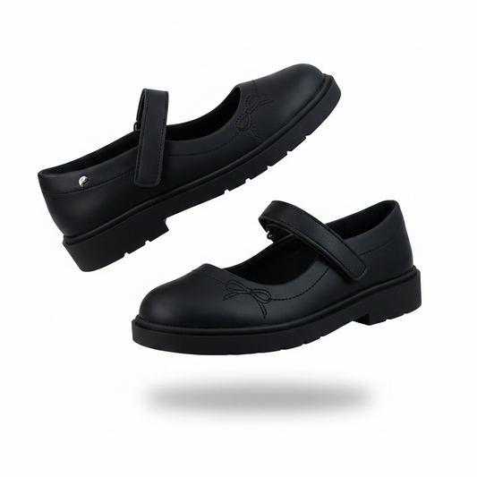 Zapatos negros escolares niña PAMPILI 480.019.002
