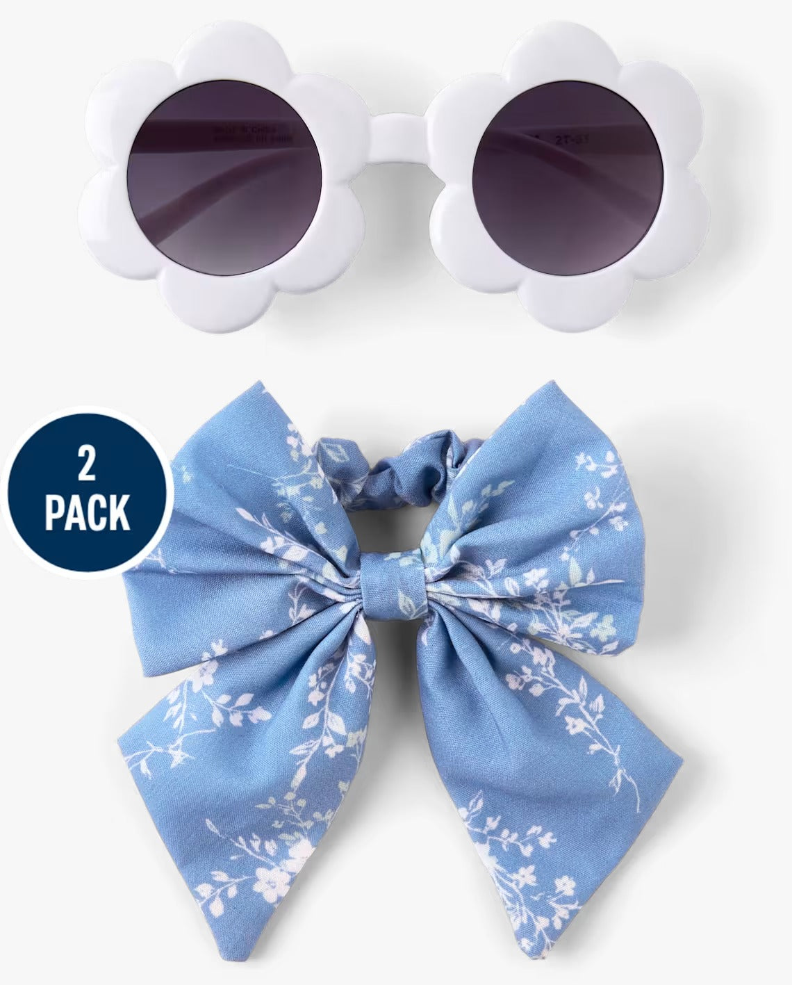 Set 2 piezas chongo lentes azules niña Childrens Place 3058284