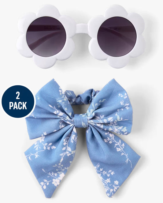 Set 2 piezas chongo lentes azules niña Childrens Place 3058284