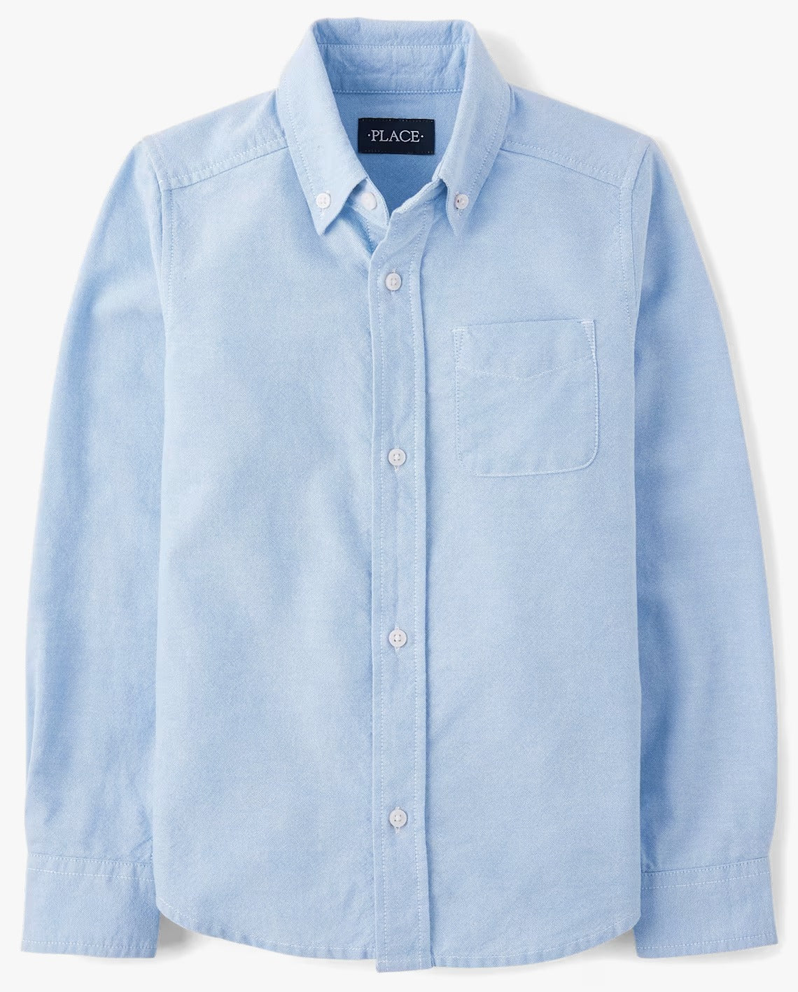 Camisa azul celeste manga larga niño Childrens Place 1125063
