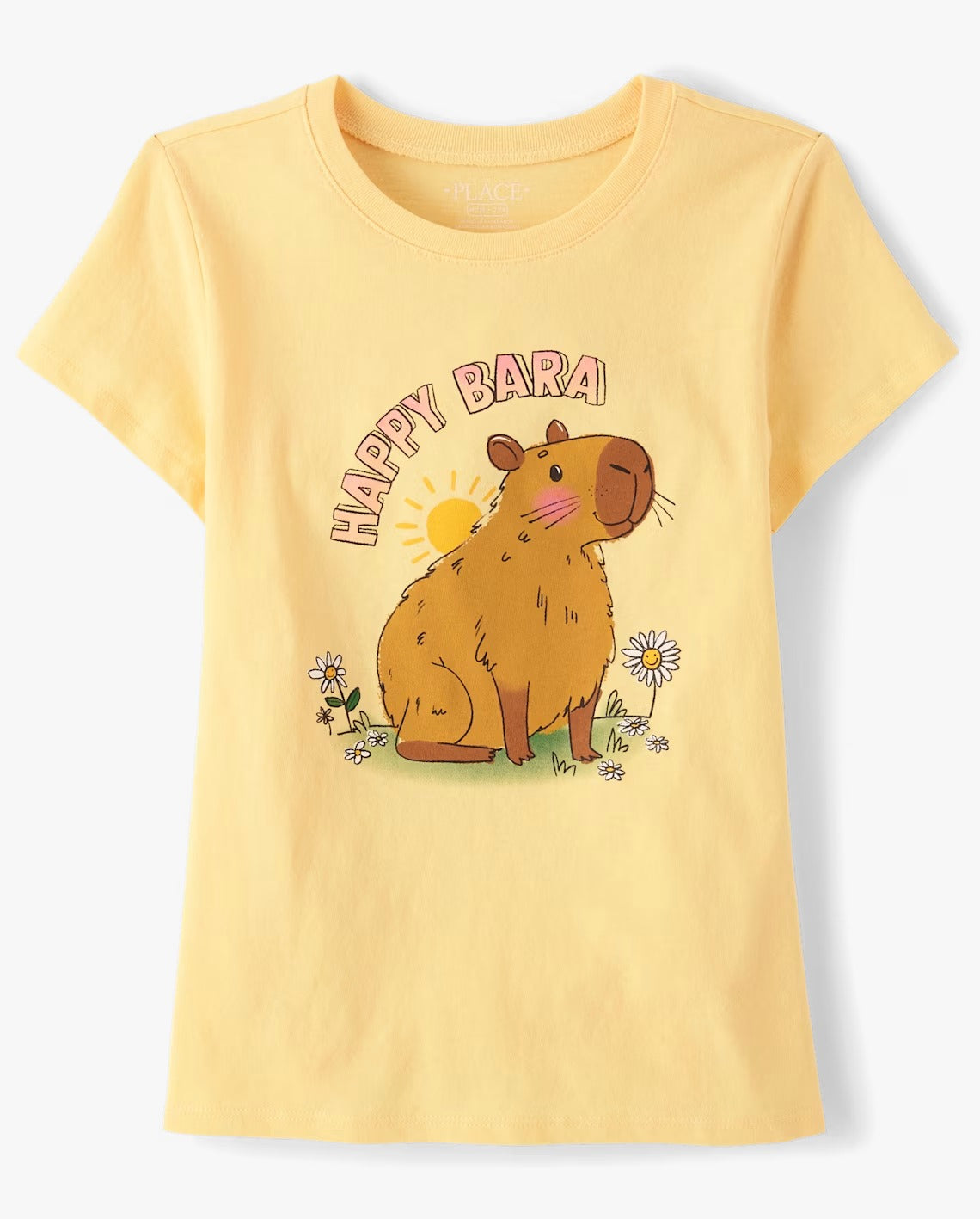 Camisa amarilla capibara niña Childrens Place 3061612