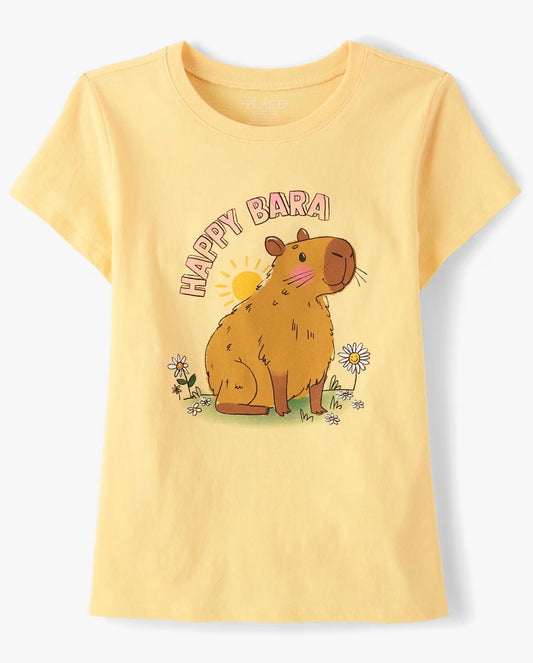 Camisa amarilla capibara niña Childrens Place 3061612