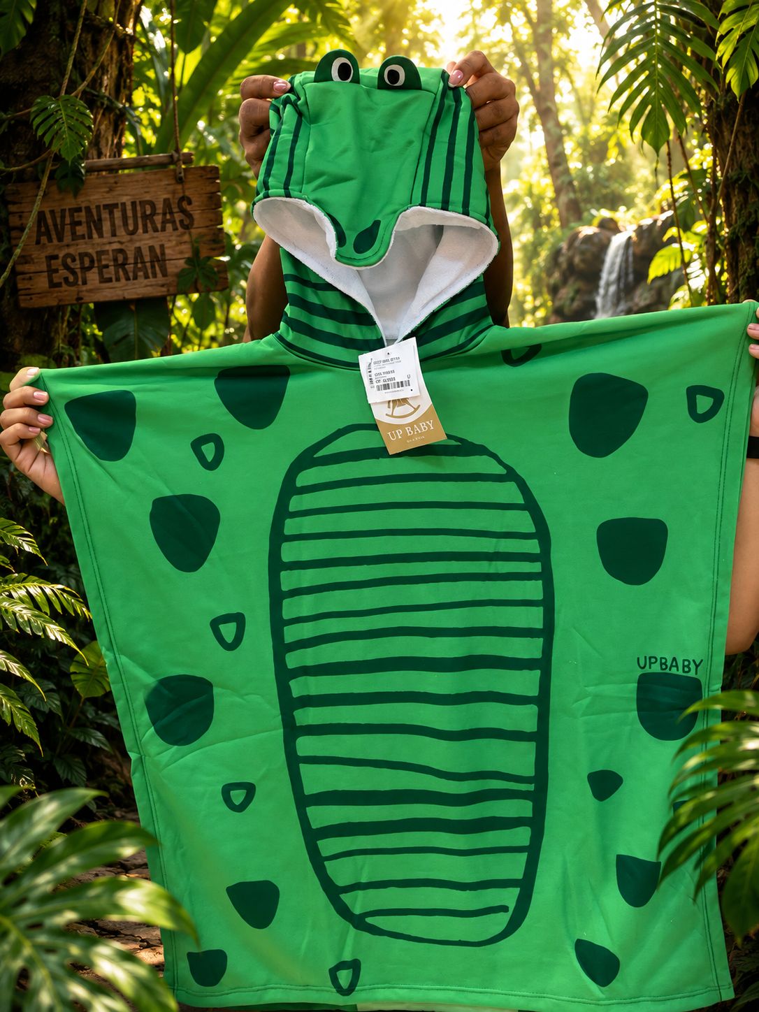 Toalla verde playa niño Up Baby 47105-185616