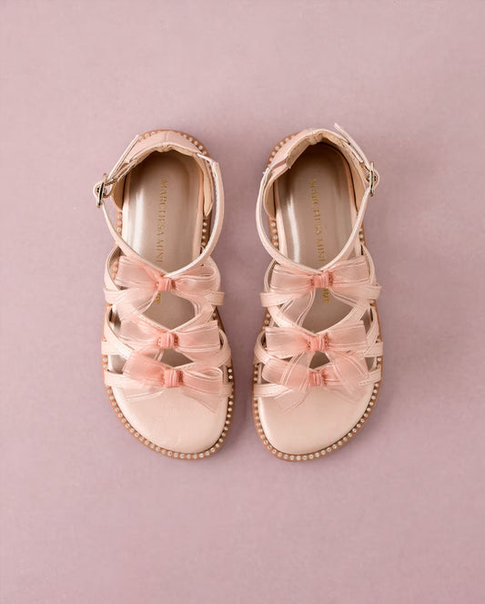 Sandalias rosadas chongos coquette niña Childrens Place 3059694