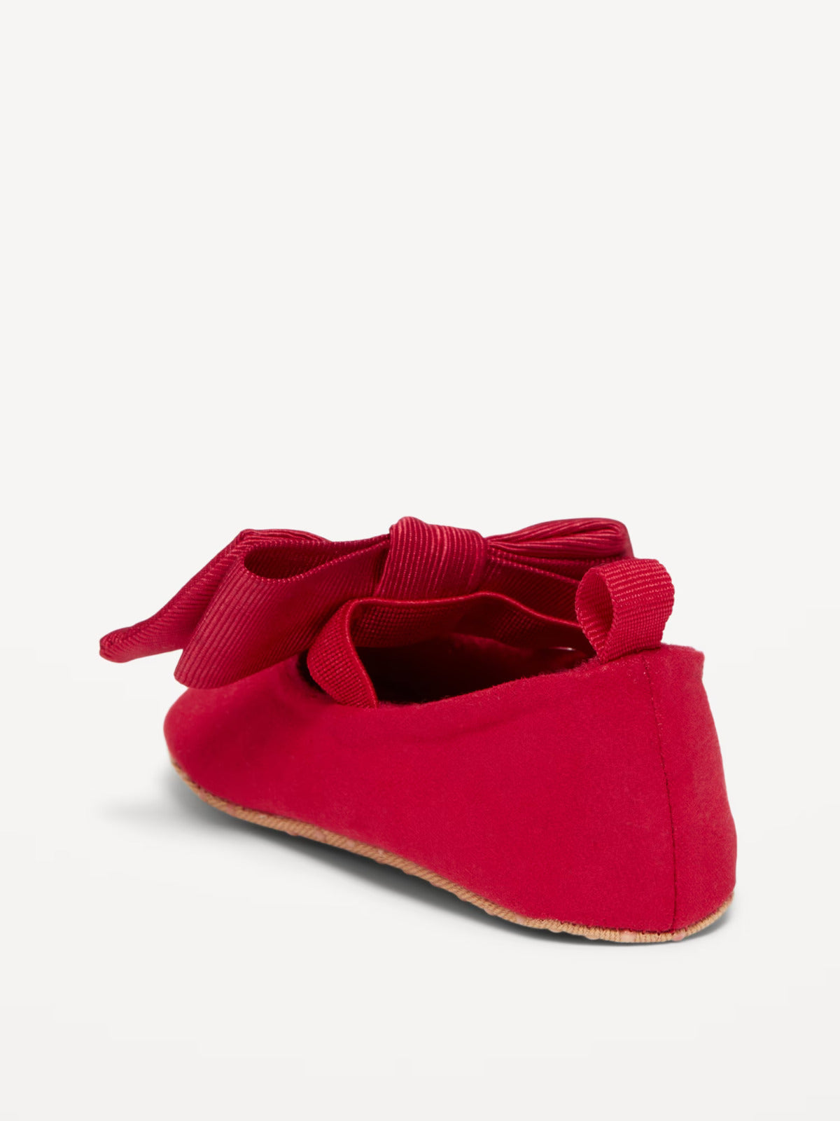 Zapatillas rojas bebé chongo old navy niña