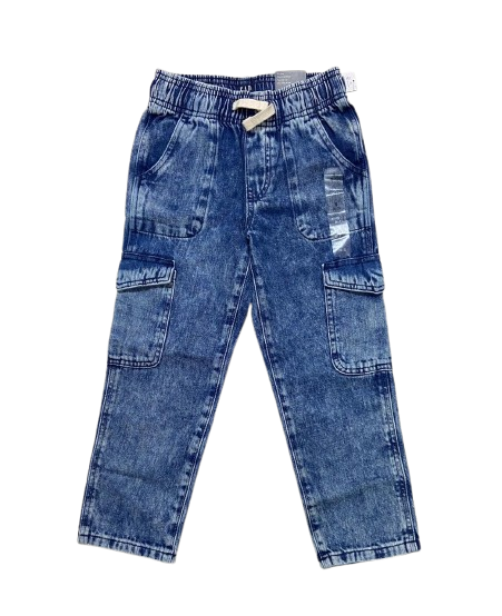 Pantalon jeans cargo niña Gap