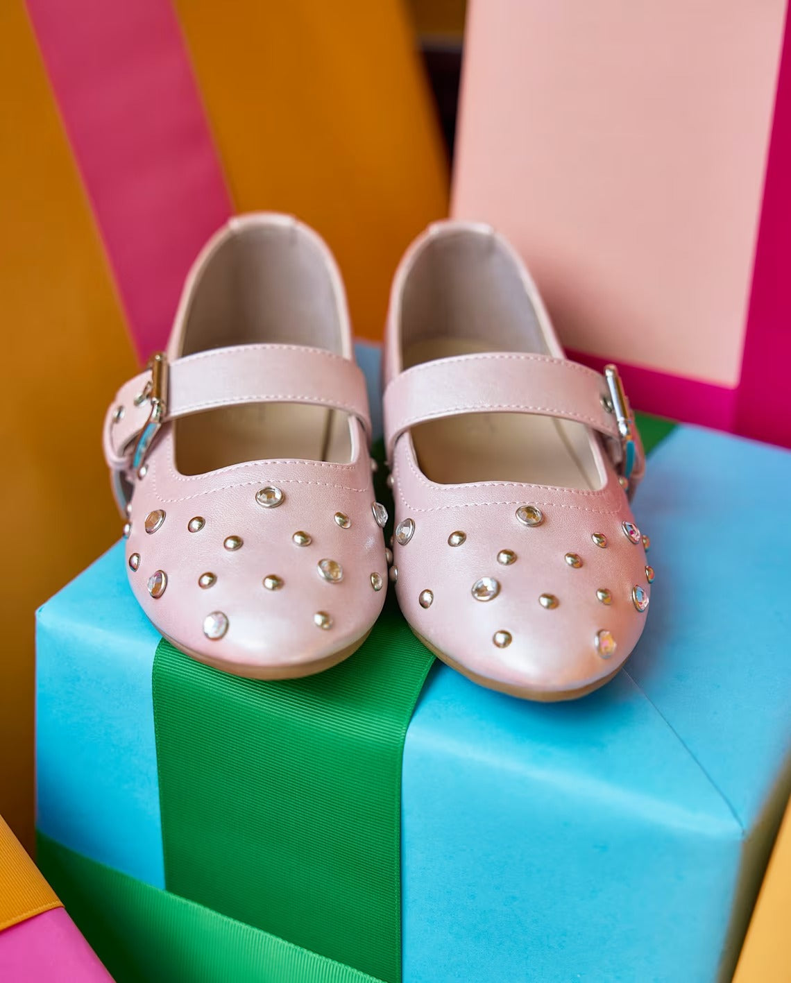 Zapatos zapatillas rosadas niña perlas Childrens Place 3056892