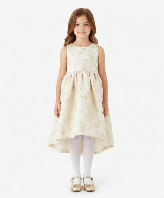 Vestido dorado gala niña Gymboree Especial Occasion