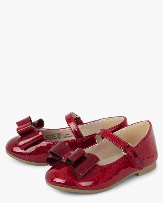 Zapatillas rojas charol niña Childrens place