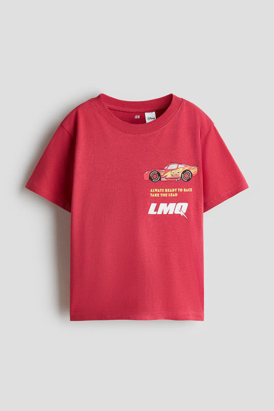 Camisa roja rayo mcqueen Cars niño H&M 1354337001