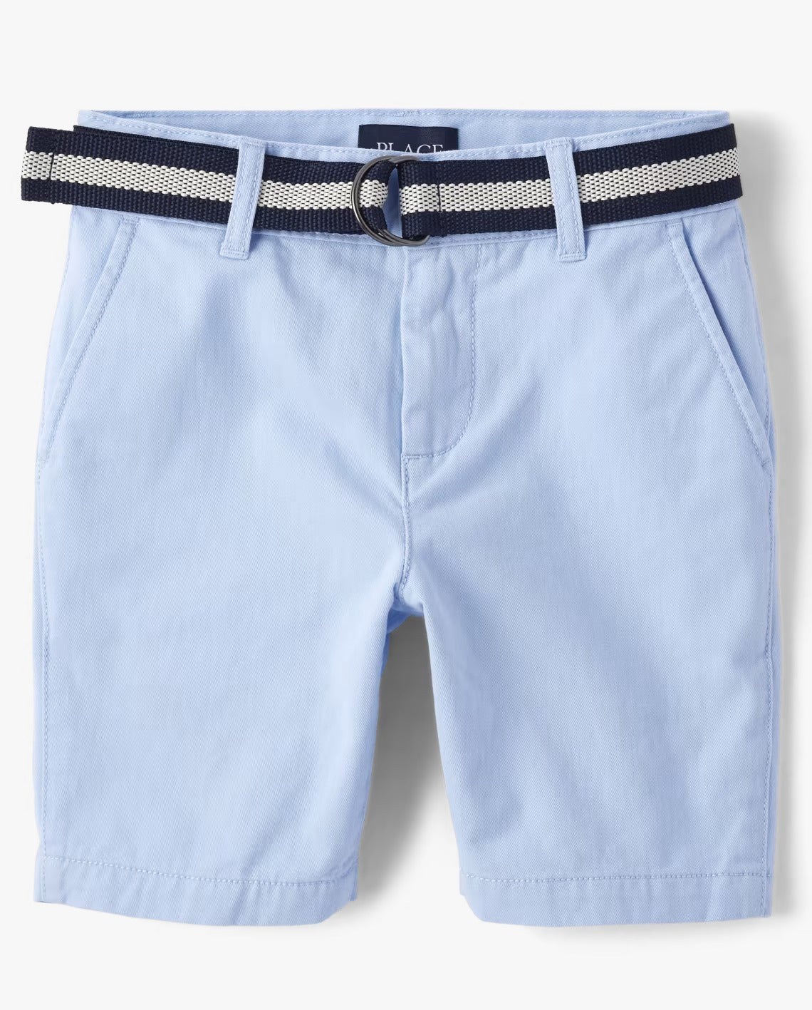 Short azul celeste con faja childrens place niño