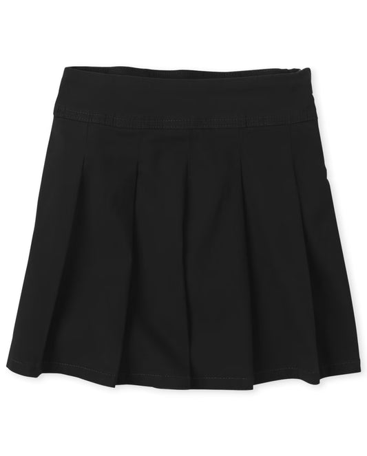 Falda negra plizada niña Childrens place paletones 20433300