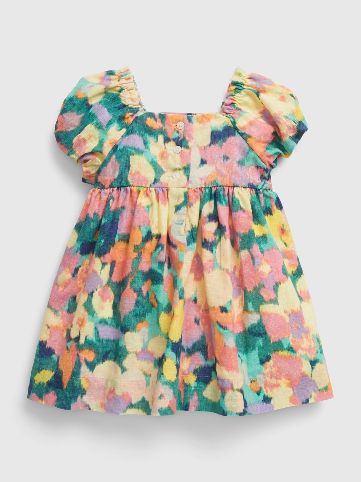 Vestido flores colores Gap bebe niña